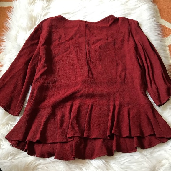 NWT Niche Nilgun Derman peplum top - Picture 5 of 5